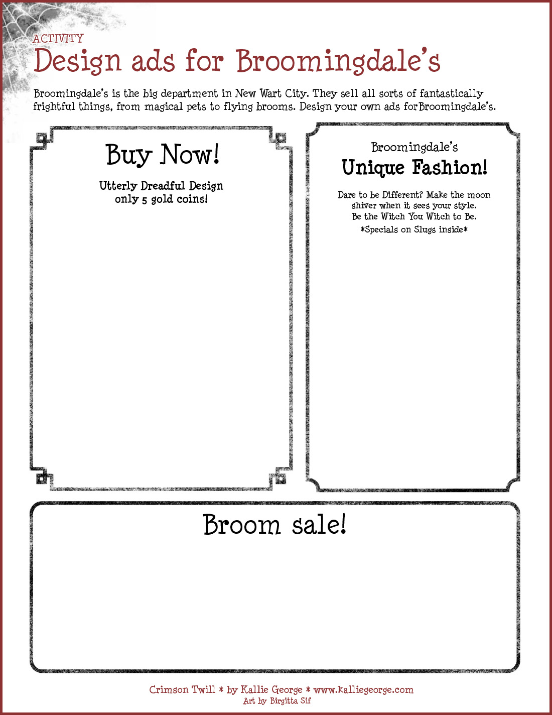 Design an ad